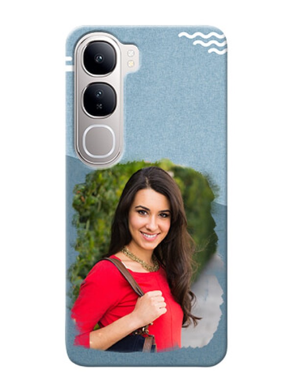 Custom Vivo Y300 5G custom mobile phone covers: Grunge Line Art Design