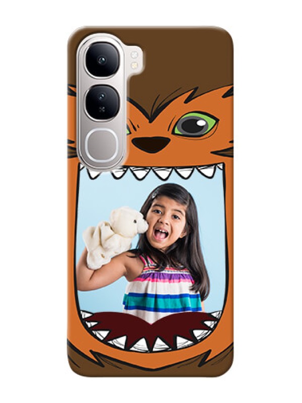 Custom Vivo Y300 5G Phone Covers: Owl Monster Back Case Design