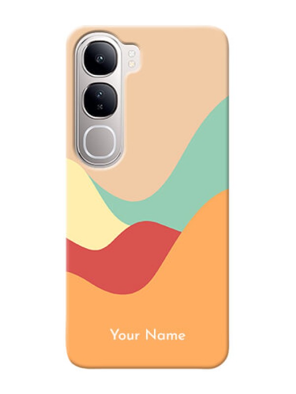 Custom Vivo Y300 5G Personalized Phone Case with Ocean Waves Multicolour Design