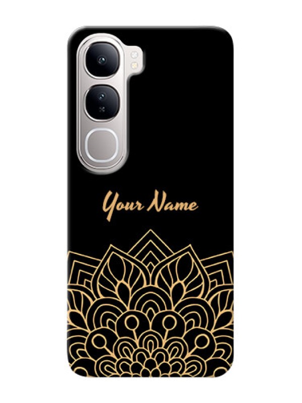 Custom Vivo Y300 5G Custom Phone Case with Golden mandala Design