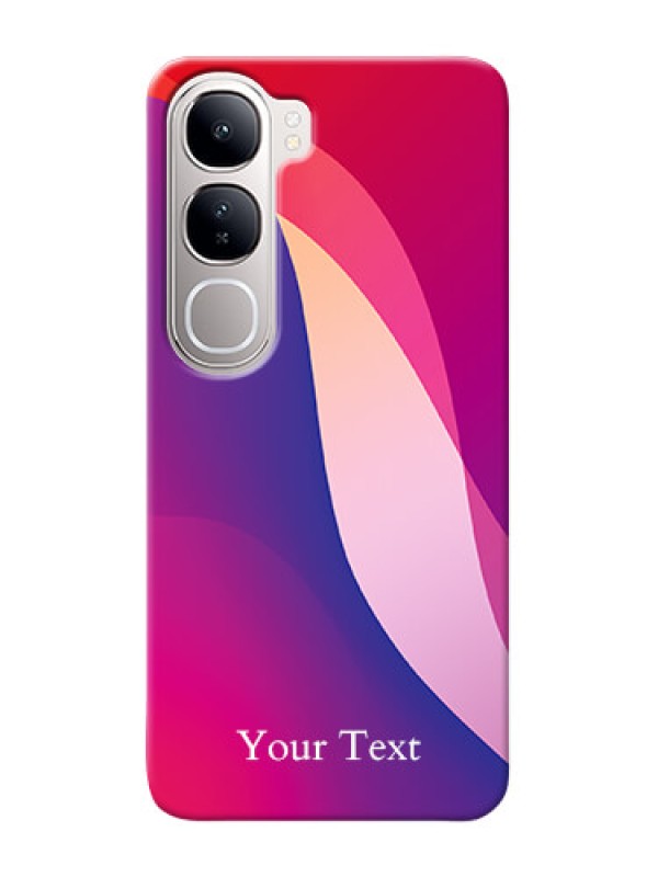 Custom Vivo Y300 5G Personalized Phone Case with Digital abstract Overlap Design