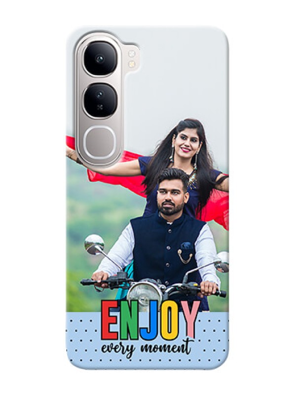 Custom Vivo Y300 5G Photo Printing on Case with Enjoy Every Moment Design