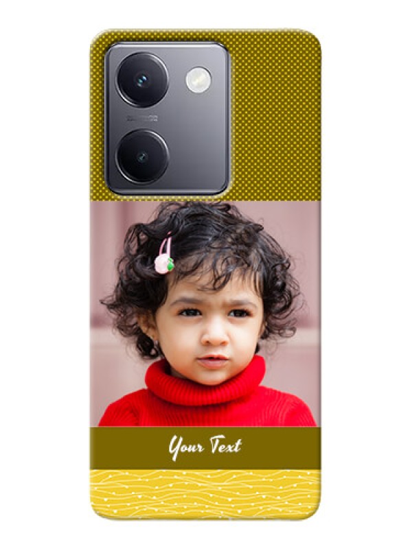 Custom Vivo Y300 Plus 5G custom mobile back covers: Simple Green Color Design