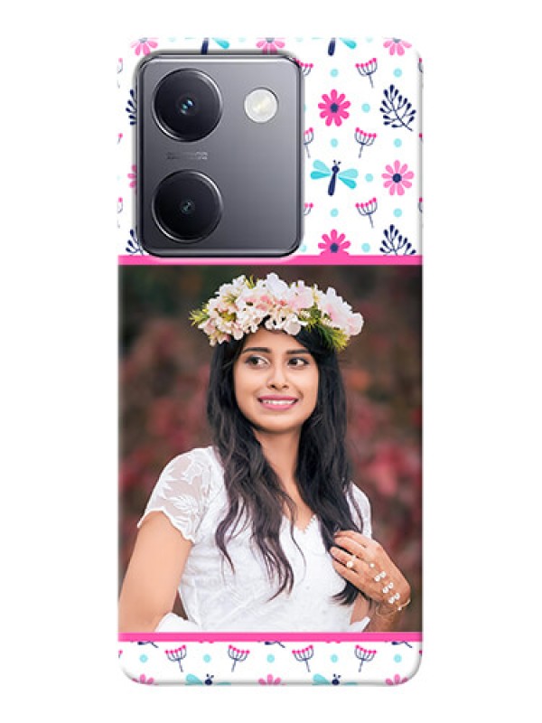 Custom Vivo Y300 Plus 5G Mobile Covers: Colorful Flower Design