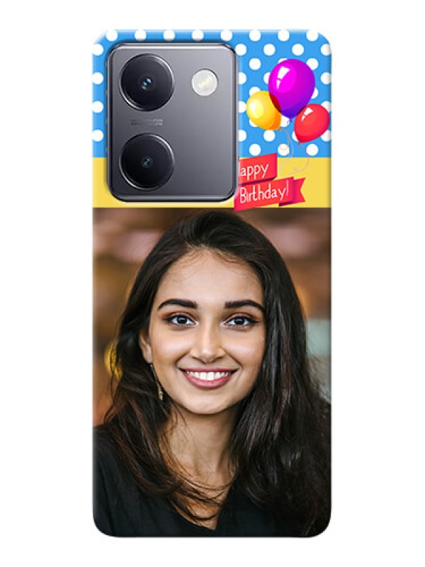 Custom Vivo Y300 Plus 5G custom mobile back covers: Happy Birthday Design