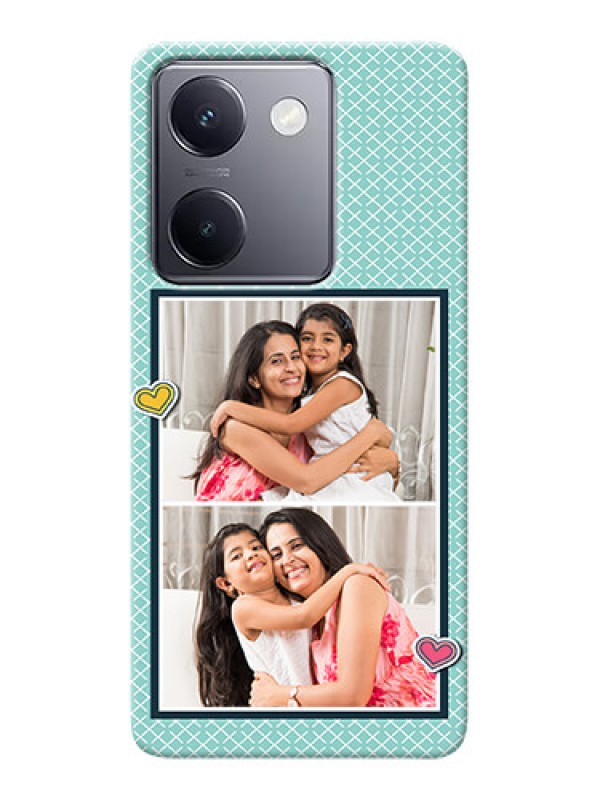 Custom Vivo Y300 Plus 5G Custom Phone Cases: 2 Image Holder with Pattern Design