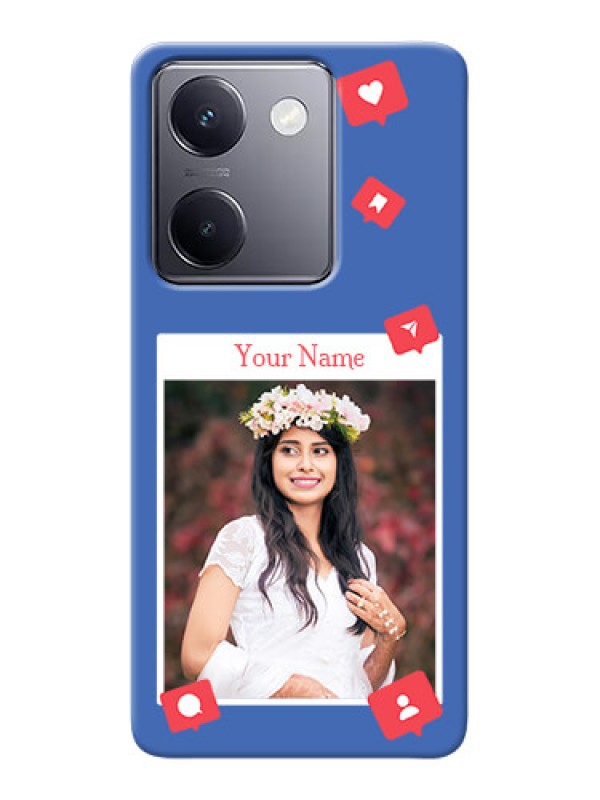 Custom Vivo Y300 Plus 5G Custom Phone Case with Like Share And Comment Design