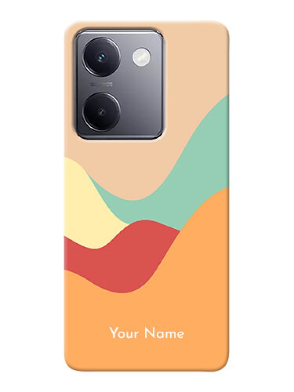 Custom Vivo Y300 Plus 5G Personalized Phone Case with Ocean Waves Multicolour Design