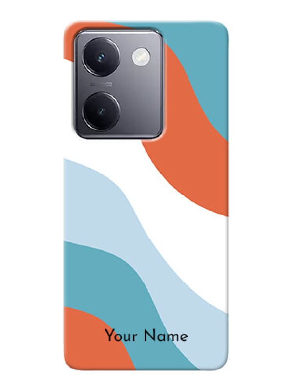 Custom Vivo Y300 Plus 5G Custom Mobile Case with coloured Waves Design