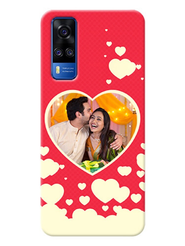 Custom Vivo Y31 Phone Cases: Love Symbols Phone Cover Design