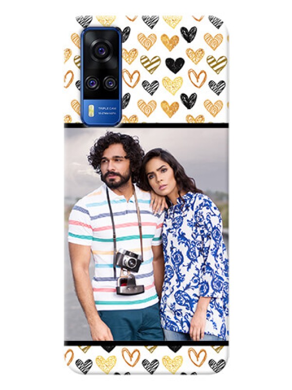 Custom Vivo Y31 Personalized Mobile Cases: Love Symbol Design