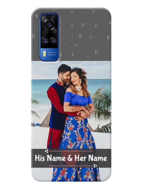 Custom Vivo Y31 Mobile Covers: Buy Love Design with Photo Online