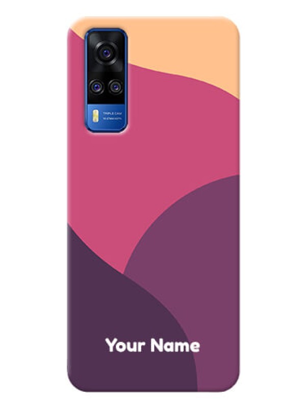 Custom Vivo Y31 Custom Phone Covers: Mixed Multi-colour abstract art Design