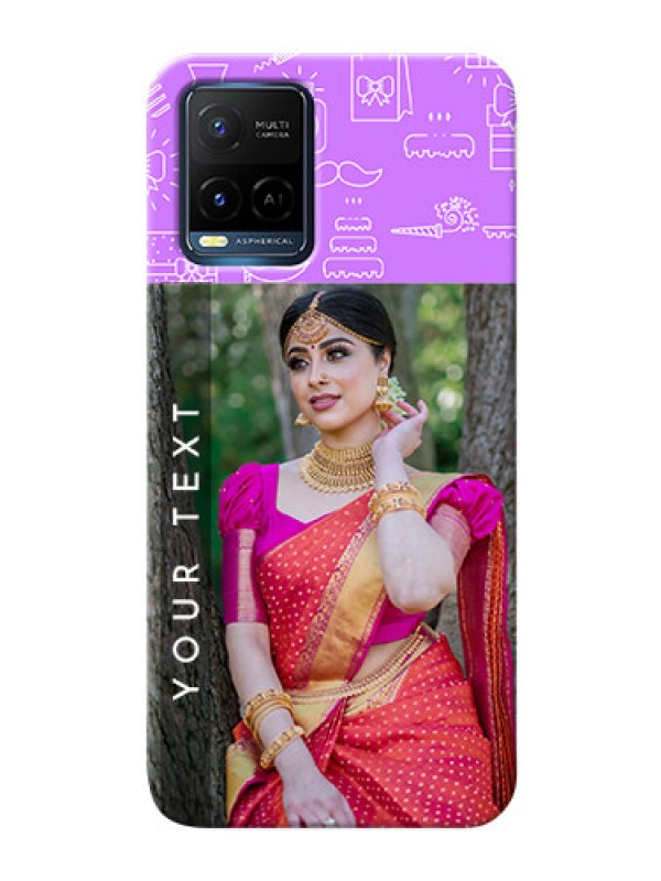 Custom Vivo Y33s Personalized Phone Cases: Birthday Icons Design