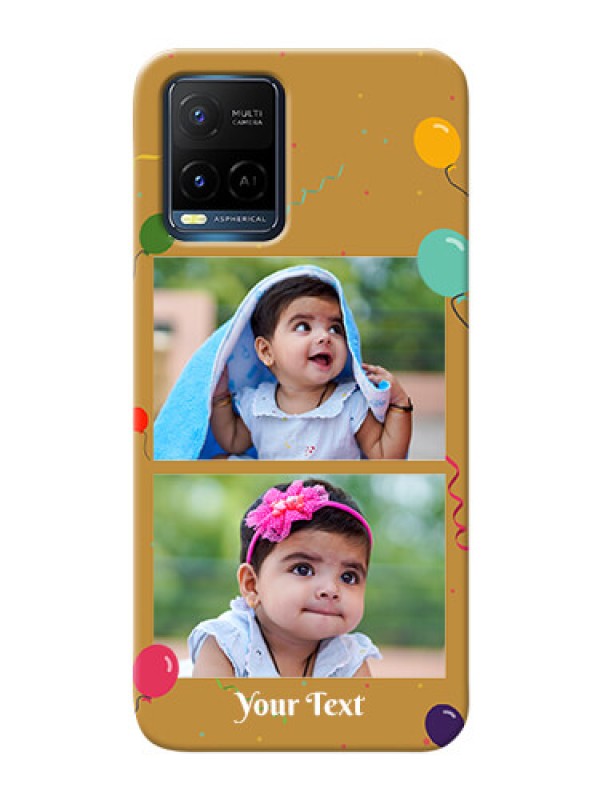 Custom Vivo Y33s Phone Covers: Image Holder with Birthday Celebrations Design