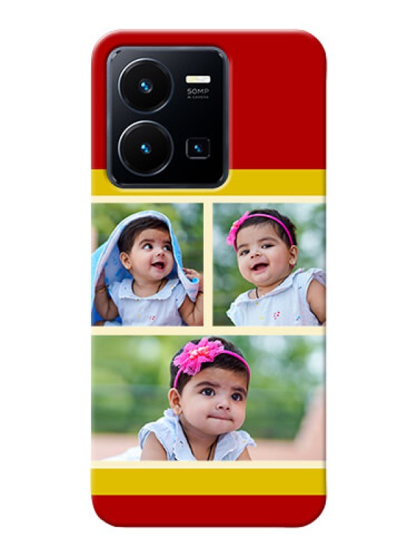 Custom Vivo Y35 2022 mobile phone cases: Multiple Pic Upload Design
