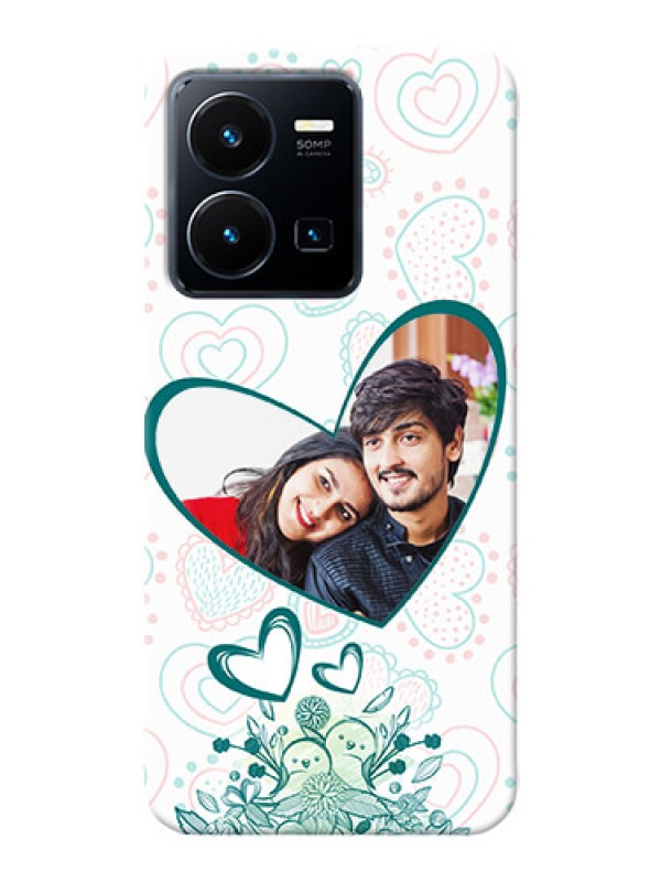 Custom Vivo Y35 2022 Personalized Mobile Cases: Premium Couple Design