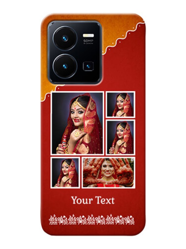 Custom Vivo Y35 2022 customized phone cases: Wedding Pic Upload Design