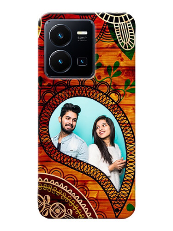 Custom Vivo Y35 2022 custom mobile cases: Abstract Colorful Design