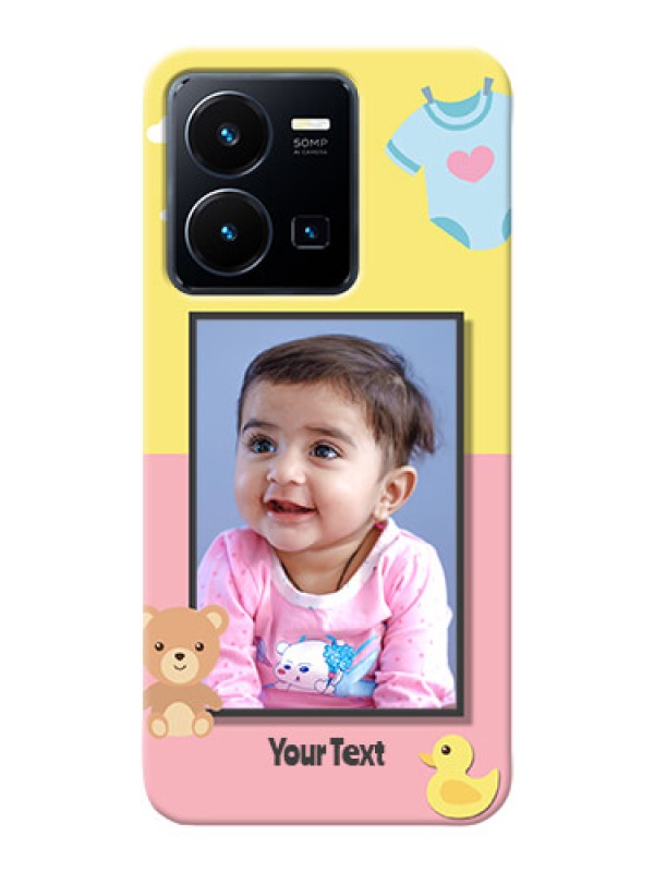 Custom Vivo Y35 2022 Back Covers: Kids 2 Color Design