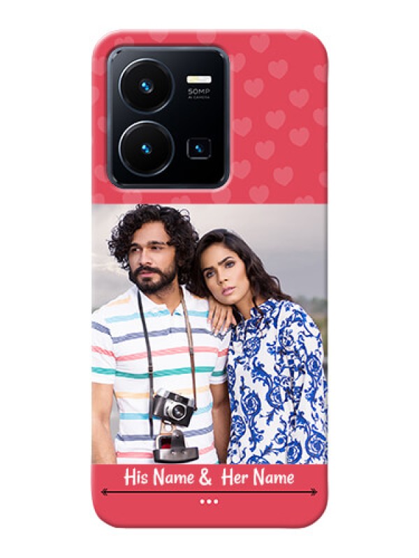 Custom Vivo Y35 2022 Mobile Cases: Simple Love Design