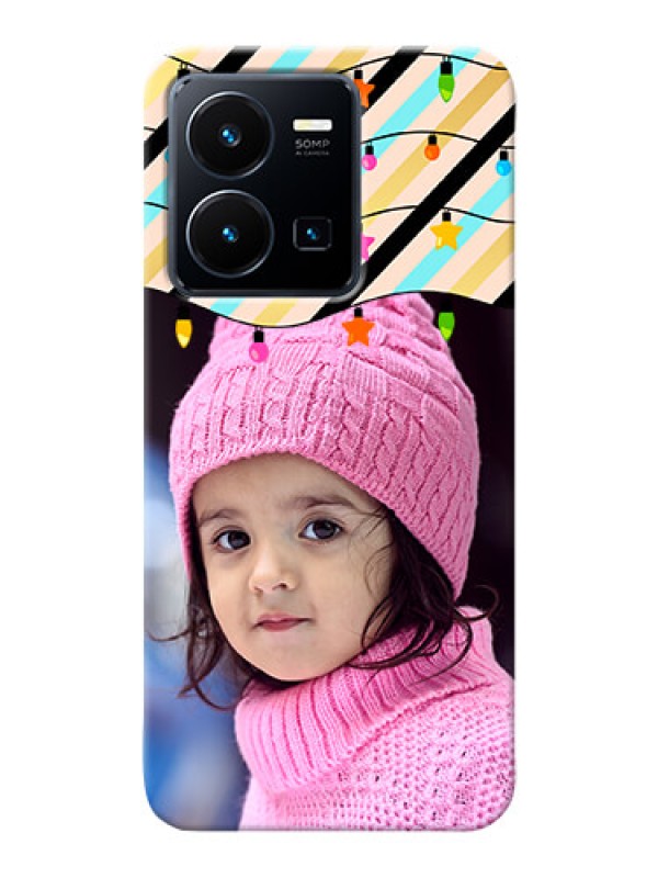 Custom Vivo Y35 2022 Personalized Mobile Covers: Lights Hanging Design