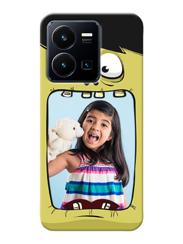 Custom Vivo Y35 2022 Mobile Covers: Cartoon monster back case Design