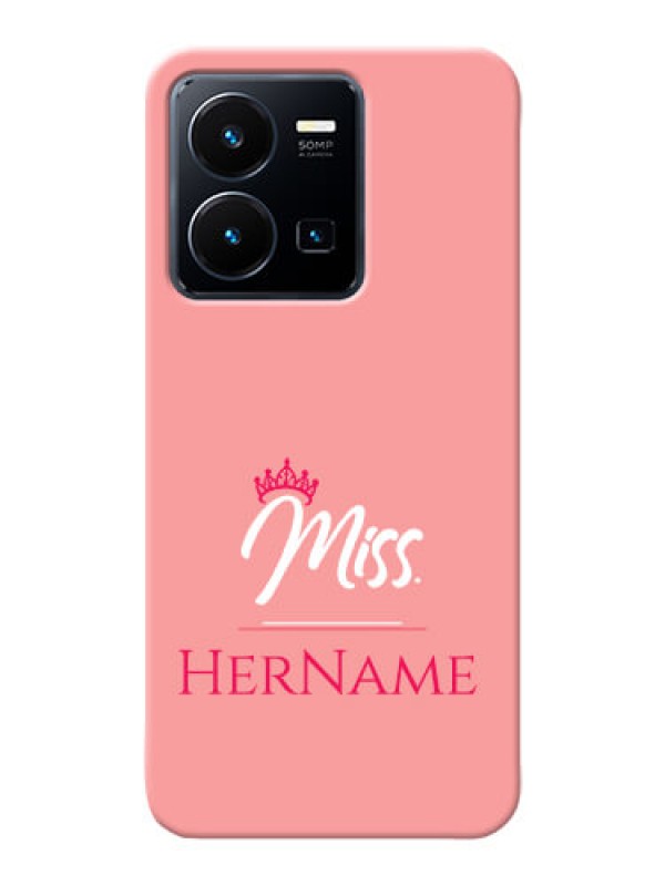 Custom Vivo Y35 2022 Custom Phone Case Mrs with Name