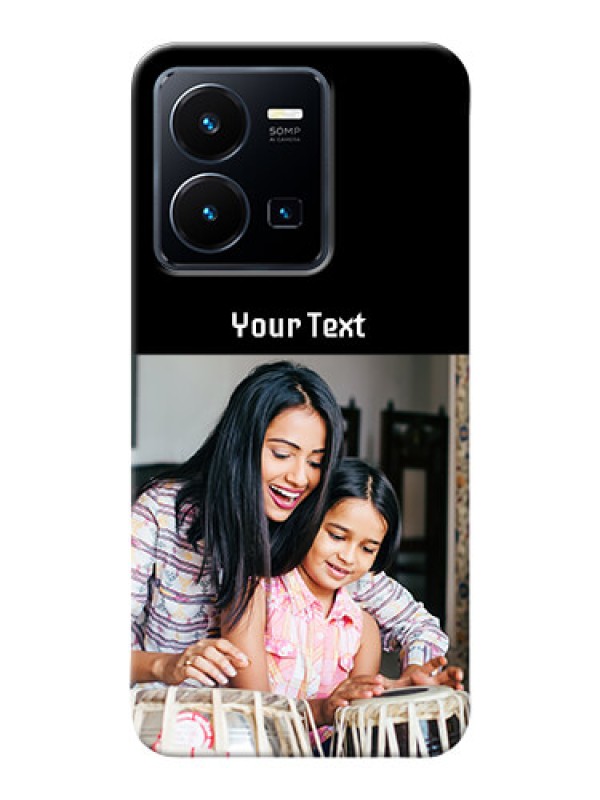Custom Vivo Y35 2022 Photo with Name on Phone Case