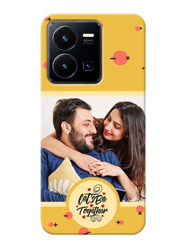 Custom Vivo Y35 2022 Back Covers: Lets be Together Design