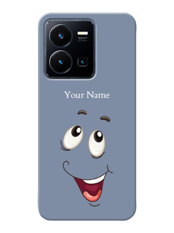 Custom Vivo Y35 2022 Phone Back Covers: Laughing Cartoon Face Design