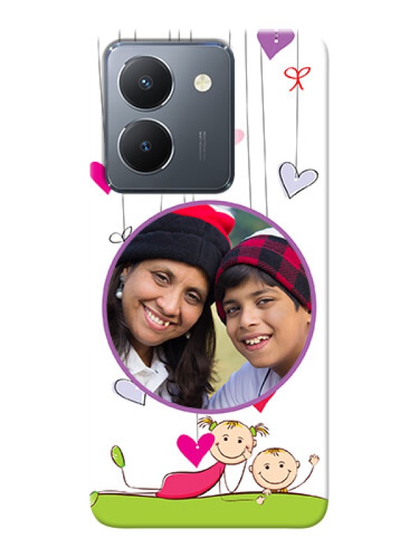 Custom Vivo Y36 Mobile Cases: Cute Kids Phone Case Design