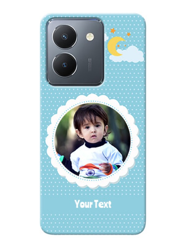 Custom Vivo Y36 mobile cases online: violet Pattern Design