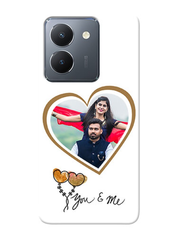 Custom Vivo Y36 customized phone cases: You & Me Design