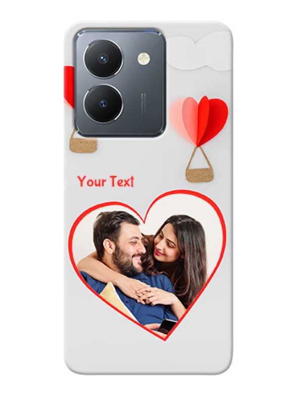 Custom Vivo Y36 Phone Covers: Parachute Love Design