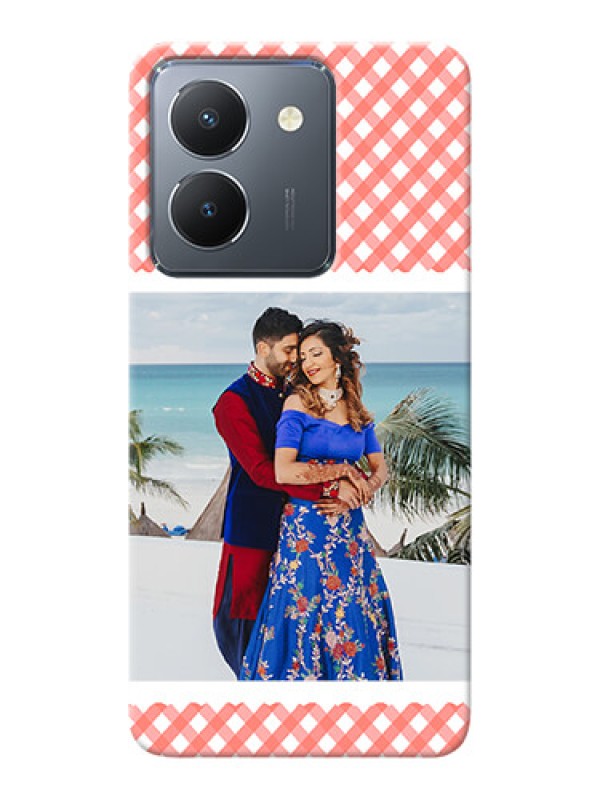 Custom Vivo Y36 custom mobile cases: Pink Pattern Design