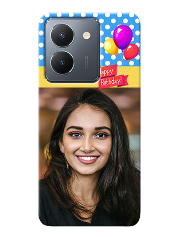 Custom Vivo Y36 custom mobile back covers: Happy Birthday Design