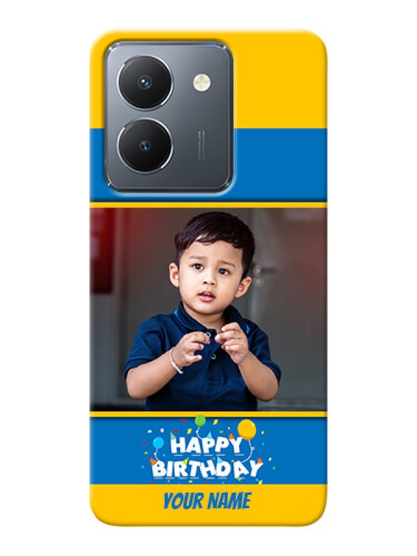 Custom Vivo Y36 Mobile Back Covers Online: Birthday Wishes Design