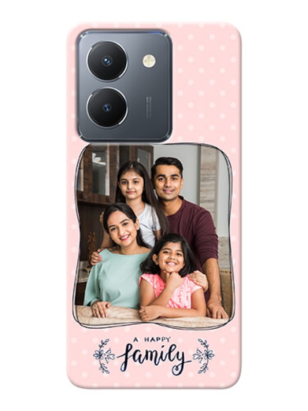 Custom Vivo Y36 Personalized Phone Cases: Family with Dots Design
