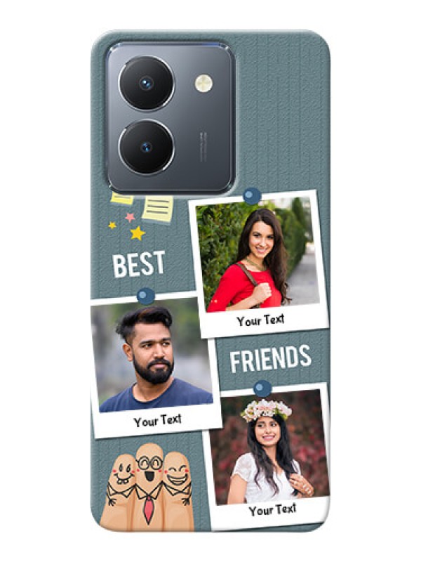 Custom Vivo Y36 Mobile Cases: Sticky Frames and Friendship Design