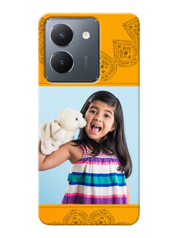 Custom Vivo Y36 custom mobile back covers: Photo Wedding Design