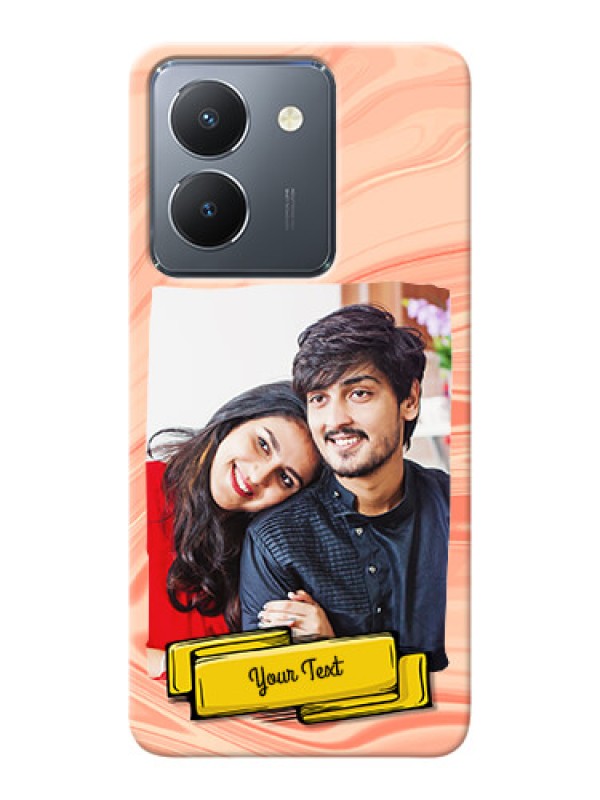 Custom Vivo Y36 Customized Phone Cases: Marble Texture Design