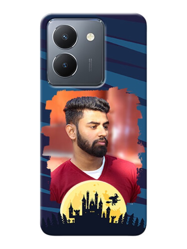 Custom Vivo Y36 Back Covers: Halloween Witch Design