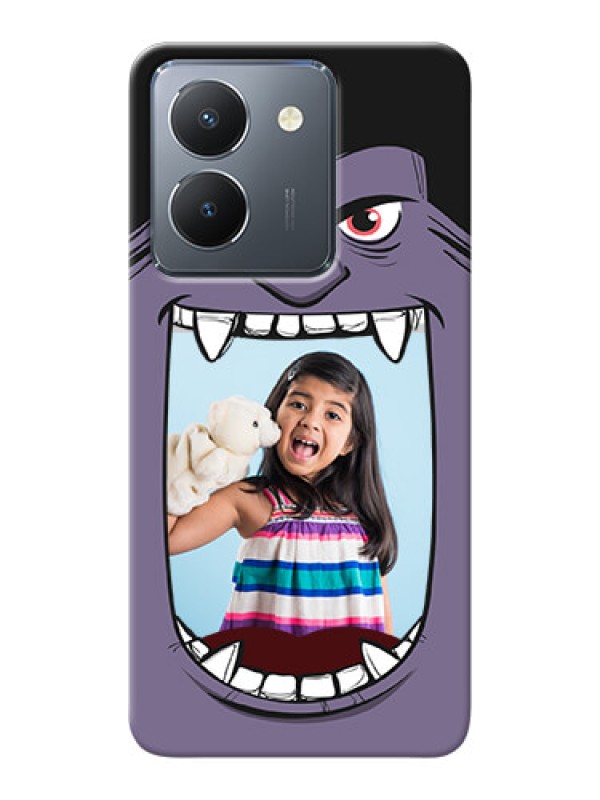 Custom Vivo Y36 Personalised Phone Covers: Angry Monster Design