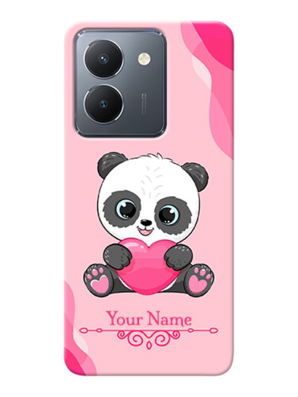 Custom Vivo Y36 Custom Mobile Case with Cute Panda Design
