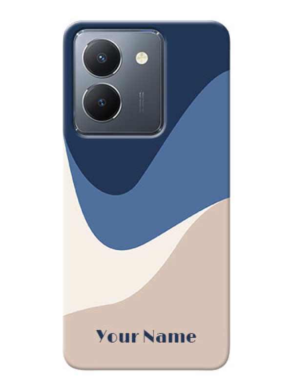 Custom Vivo Y36 Custom Phone Case with Abstract Drip Art Design