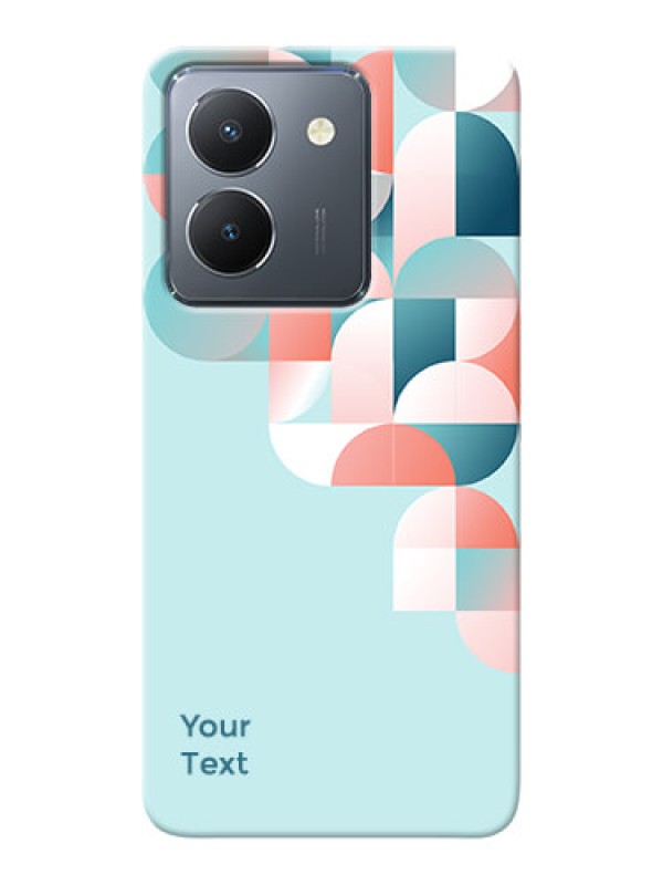 Custom Vivo Y36 Custom Phone Case with Stylish Semiwithcircle Pattern Design