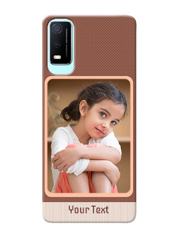 Custom Vivo Y3s Phone Covers: Simple Pic Upload Design
