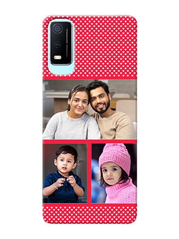Custom Vivo Y3s mobile back covers online: Bulk Pic Upload Design