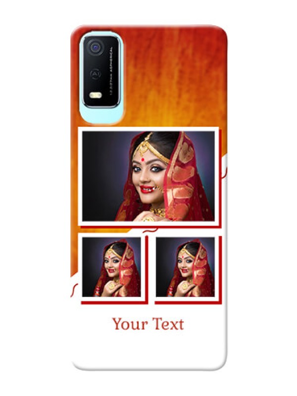 Custom Vivo Y3s Personalised Phone Cases: Wedding Memories Design